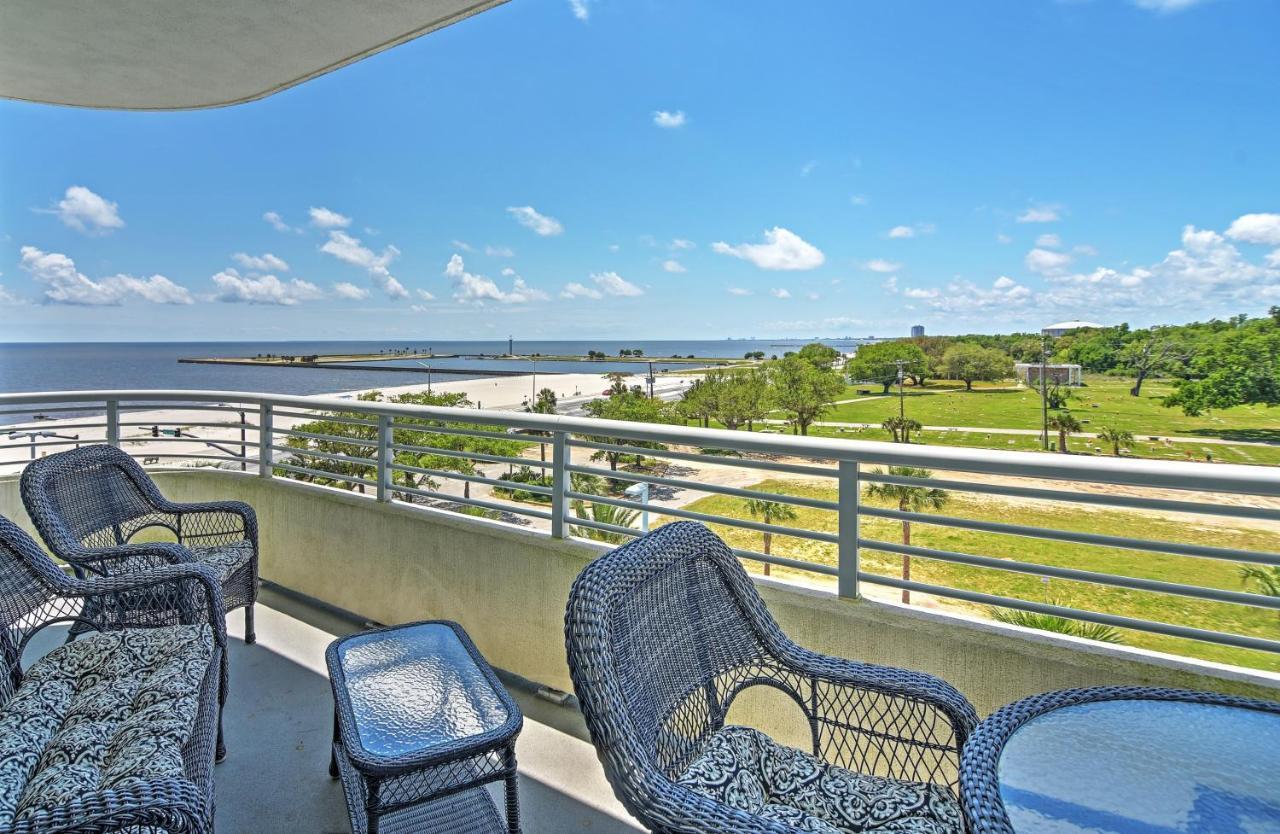 Beachside Biloxi Club Condo Balcony With Ocean View المظهر الخارجي الصورة