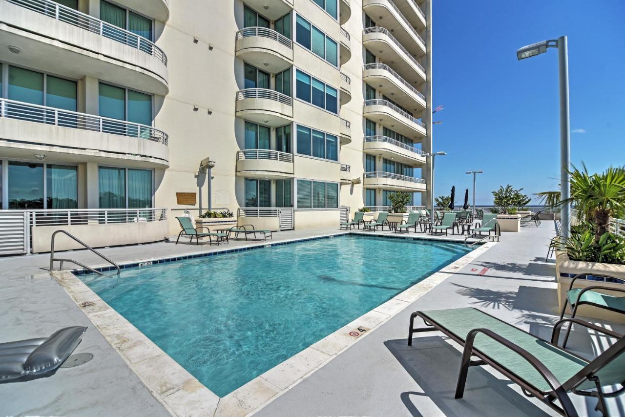 Beachside Biloxi Club Condo Balcony With Ocean View المظهر الخارجي الصورة